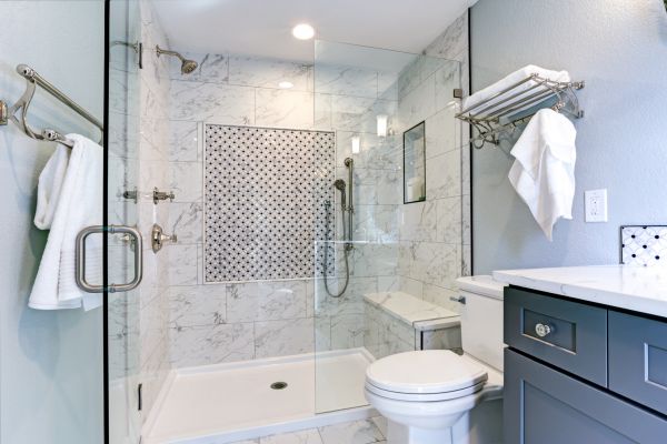 Shower Base Installation in Canton